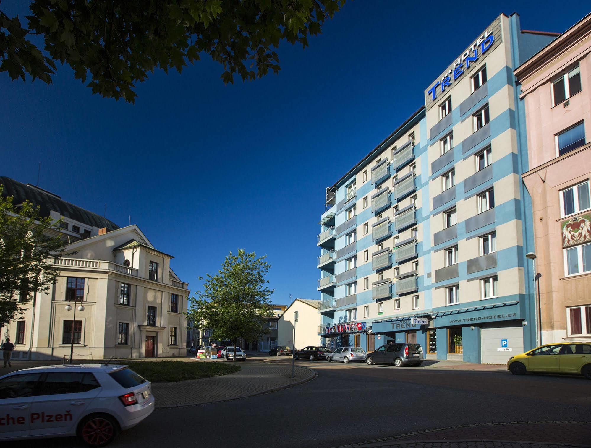 Hotel Trend Plzeň Eksteriør bilde